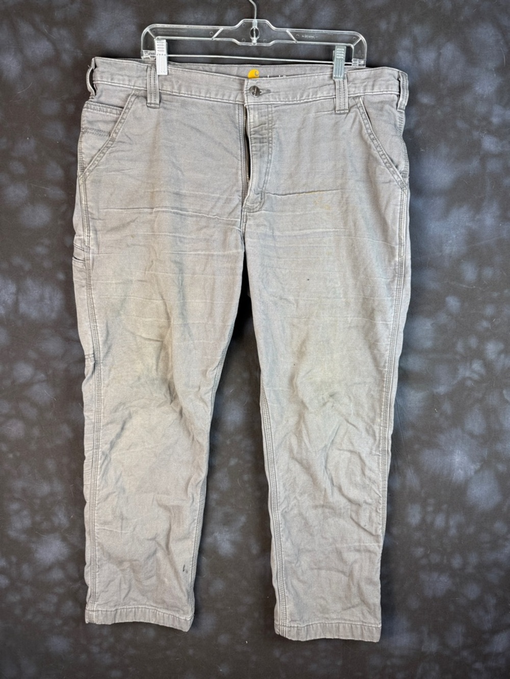 Carhart Men's Gray Lined Jean